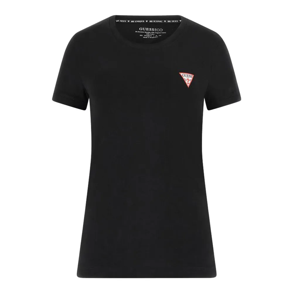   GUESS SS CN mini triangle tee Zwart KL